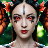 22mm Sweety Red Dracul Contacts